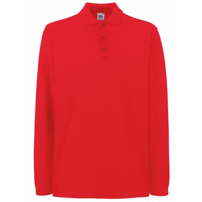 Polo à manches longues FRUIT OF THE LOOM