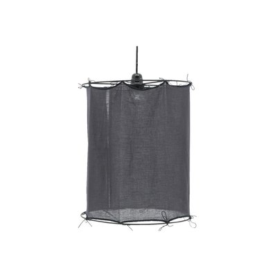 Abat-jour pour suspension en coton Riad Moyen Charbon AUBRY GASPARD