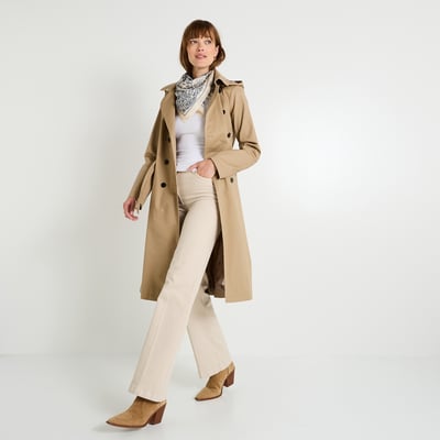 Trench long GRAIN DE MALICE