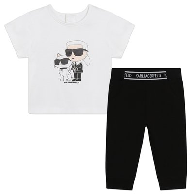 Ensemble T-shirt et legging KARL LAGERFELD KIDS