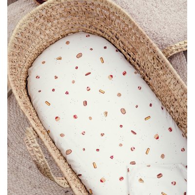 Drap housse landau en coton bio, GOURMANDISES KADOLIS