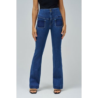 JEAN DIVA PUSH IN FLARE SALSA JEANS