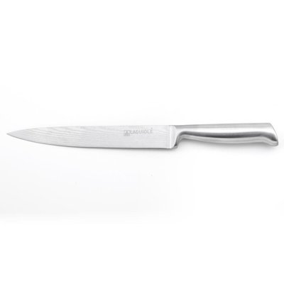 Couteau trancher argent 33cm - "nouvelle vague LAGUIOLE CUISSON