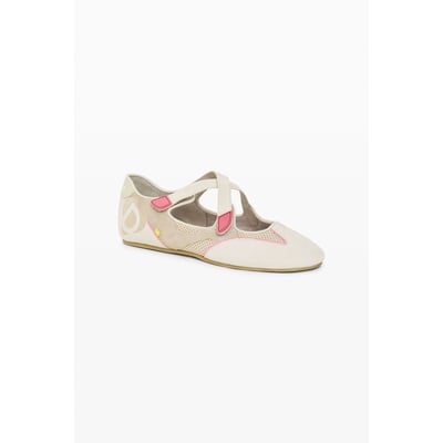 Ballerine résille logo DESIGUAL