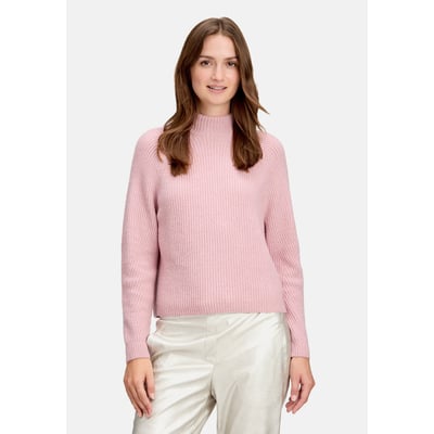 Pull-over en grosse maille à col montant BETTY & CO