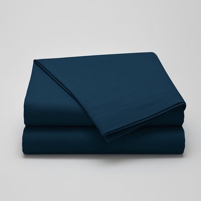 Drap plat satin de coton égyptien 240 fils - 600tc NEW YORK COTTON & CO