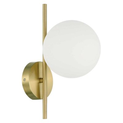Applique Roxanne Laiton Mat Tige 1 Globe MILLUMINE