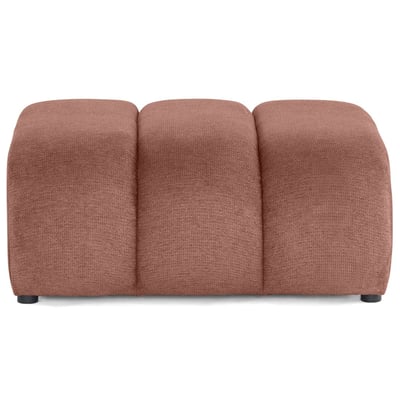 Pouf en tissu texturé, DEBBIE LISA DESIGN