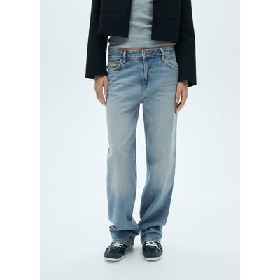 Jean femme bleu clair taille basse La Redoute