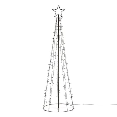 Décoration extérieure sapin 330 LED H180 cm FEERIC LIGHTS & CHRISTMAS
