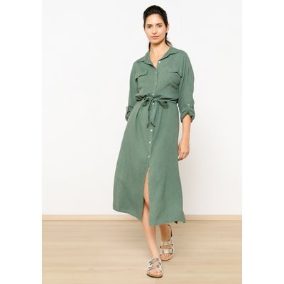 Robe-chemise en lin mélangé LOLALIZA