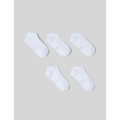 Lot de 5 paires de socquettes unies BZB