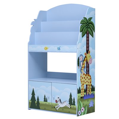 Bibliothèque Enfant Rangement SUNNY SAFARI TEAMSON KIDS