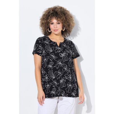 T-shirt à manches courtes et col tunisien ULLA POPKEN