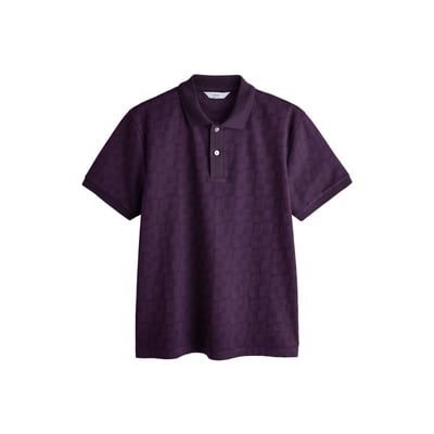 Polo habillé à motif jacquard n. premium NEXT