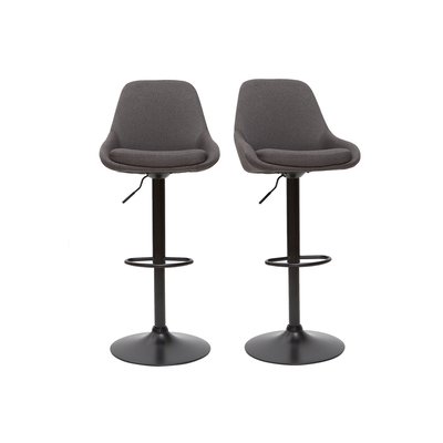 Tabourets de bar design réglables (lot de 2) HOLO MILIBOO