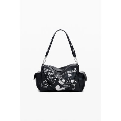 Sac bowling effet cuir lettres moyen DESIGUAL