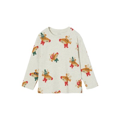 T-shirt Noël motifs ludiques rennes VERTBAUDET