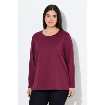 T-shirt décontracté à col rond et manches ULLA POPKEN
