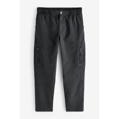 Pantalon cargo militaire à détail zippé NEXT