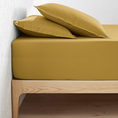 Hoeslaken in perkalkatoen, omslag 35 cm, Scenario LA REDOUTE INTERIEURS