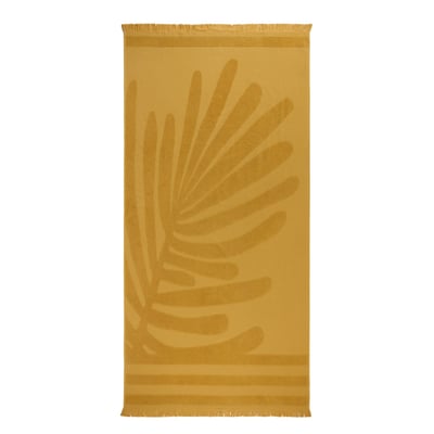 Fouta De Plage en Motif feuillage en éponge TROPI MADURA
