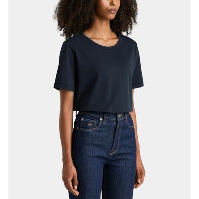 T-shirt Droit Uni Lyon En Coton Bio JODHPUR