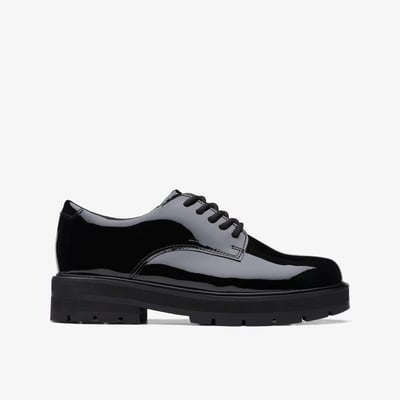 Derbies Cuir Coupe Large PRAGUE LACE O CLARKS