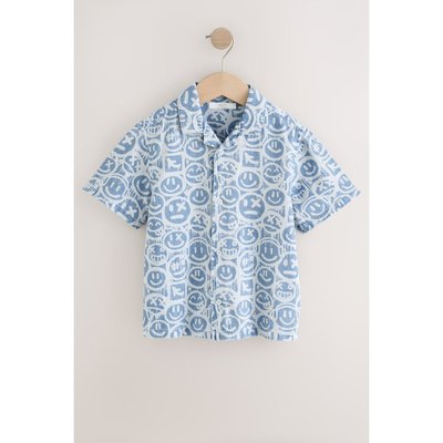 Chemise manches courtes imprimée col revers NEXT