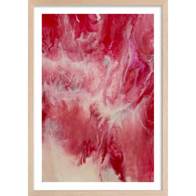 Poster vanille fraise HEXOA