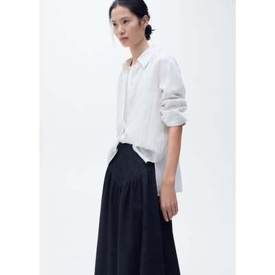 Jupe denim évasée MANGO