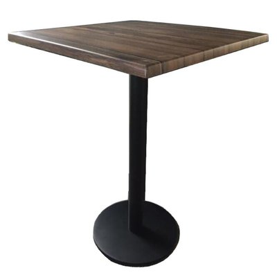 Table haute carrée en bois - OAKLAND MATHI DESIGN