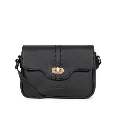 Sac porté travers  Cuir PRALINE HEXAGONA