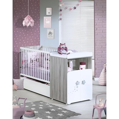 Lit combiné évolutif en bois BABY PRICE
