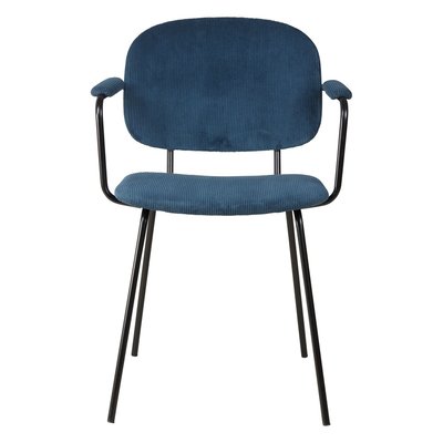 Fauteuil tissu effet daim   Aston ZAGO