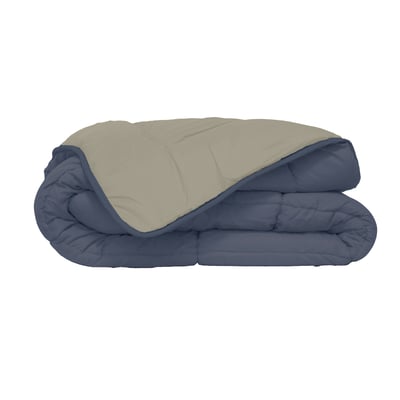 Couette d'été en microfibre bicolore HOME MAISON