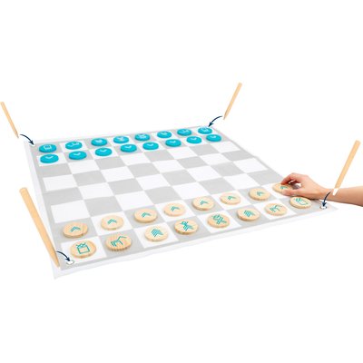 Jeu de dames et échecs SMALL FOOT COMPANY