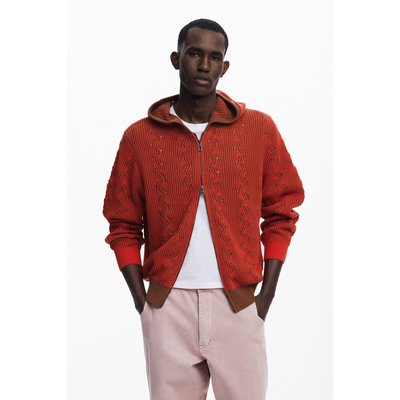 Pull en maille avec fermeture éclair DESIGUAL
