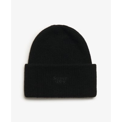Bonnet en Maille Côtelée Doux SUPERDRY