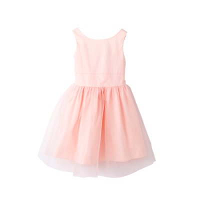 Robe de cérémonie en satin et tulle VERTBAUDET