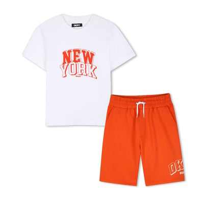 Ensemble tee-shirt et bermuda DKNY
