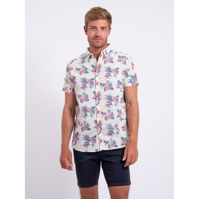 Chemise Manches Courtes Pur Coton Motifs Dorida RITCHIE