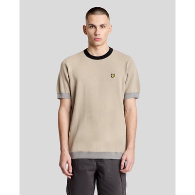 Pull micro triangle manches courtes LYLE & SCOTT