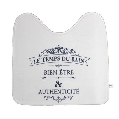 Tapis contour de WC microfibre Vintage DOUCEUR D'INTÉRIEUR