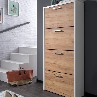 Meuble à chaussures, 4 portes TERRE DE NUIT