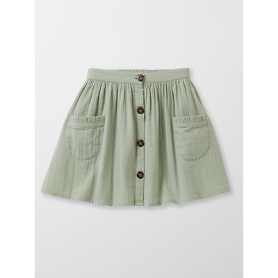 Jupe Fille Rose Pâle Cyrillus Taille 4 Ans - Occasion Très Bon état - 100% Coton évasée