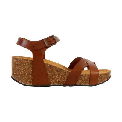 Sandales Compensées Cuir So Final PLAKTON