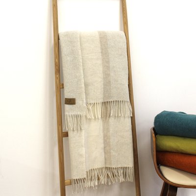 Plaid laine & autres fibres QUADRATO GARNIER-THIEBAUT