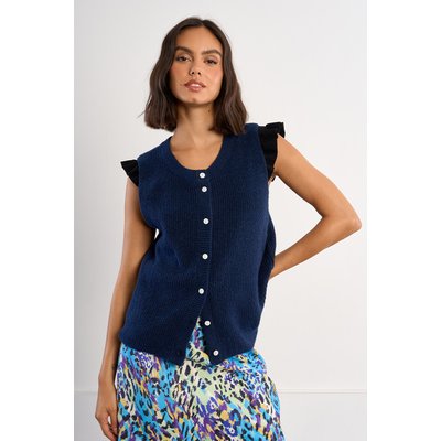 Gilet sans manches, boutonné LILI SIDONIO