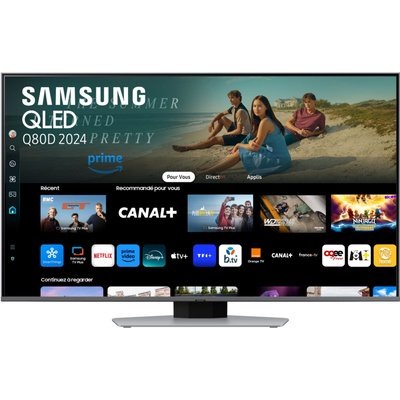 TV QLED TQ50Q80D 4K AI Smart TV 2024 SAMSUNG
